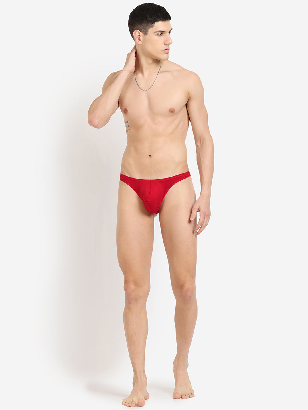 Single pack of men's premium thongs from La Intimo, featuring the Core Collection for maximum comfort and style.