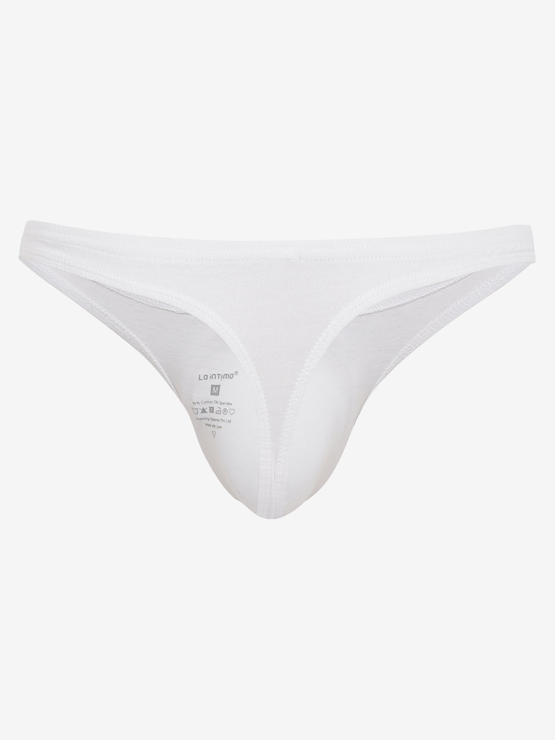 Single pack of men's premium thongs from La Intimo, featuring the Core Collection for maximum comfort and style.