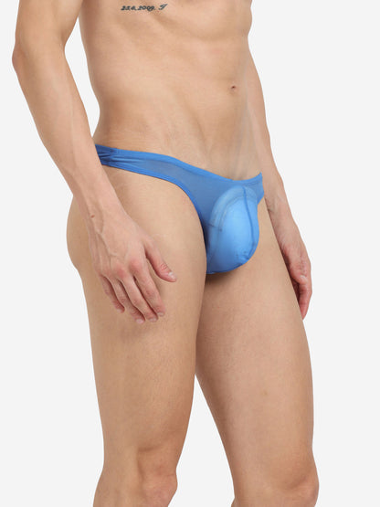Single pack of men's premium thongs from La Intimo, featuring the Core Collection for superior comfort and style.