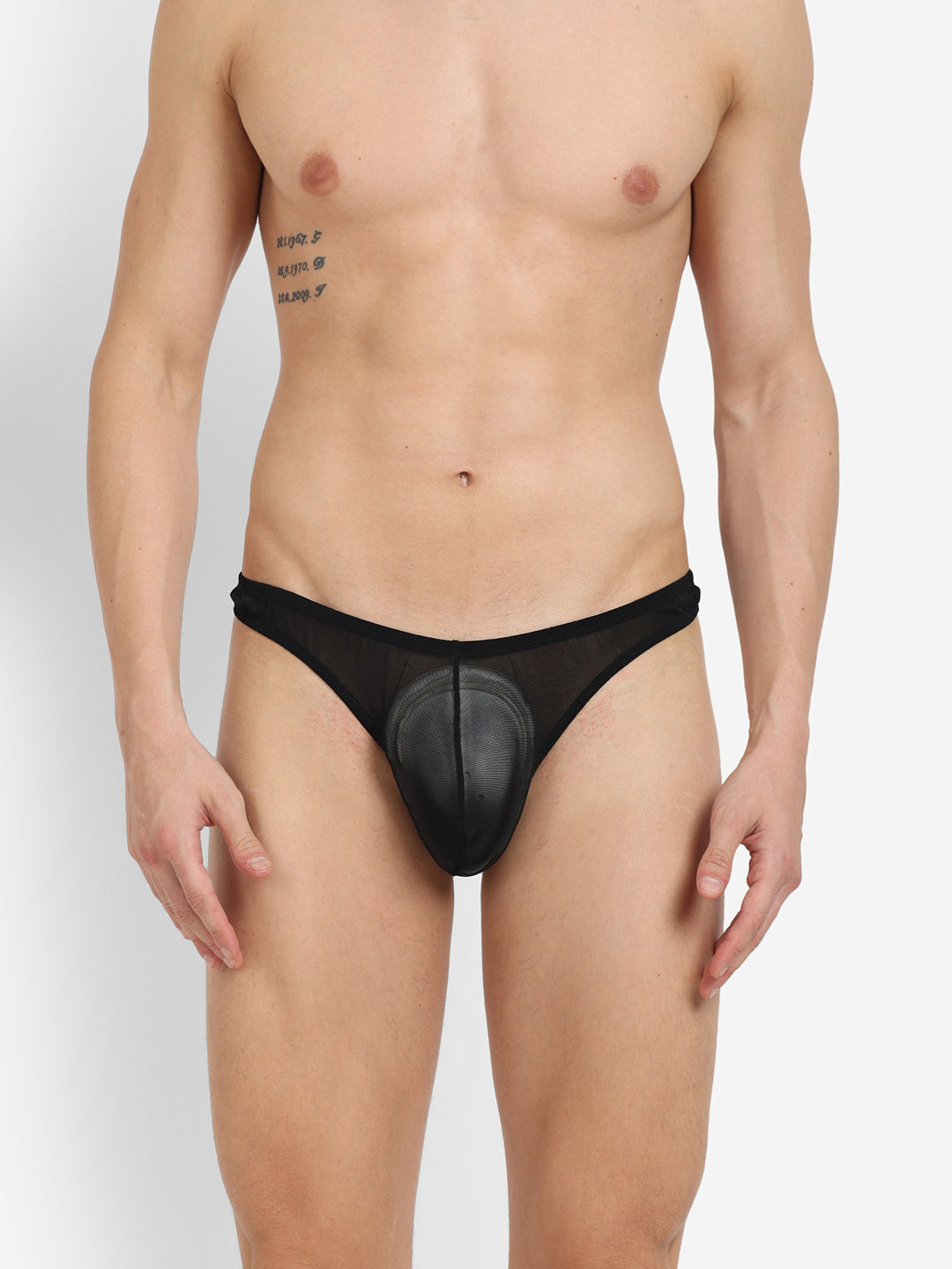 Single pack of men's premium thongs from La Intimo, featuring the Core Collection for superior comfort and style.