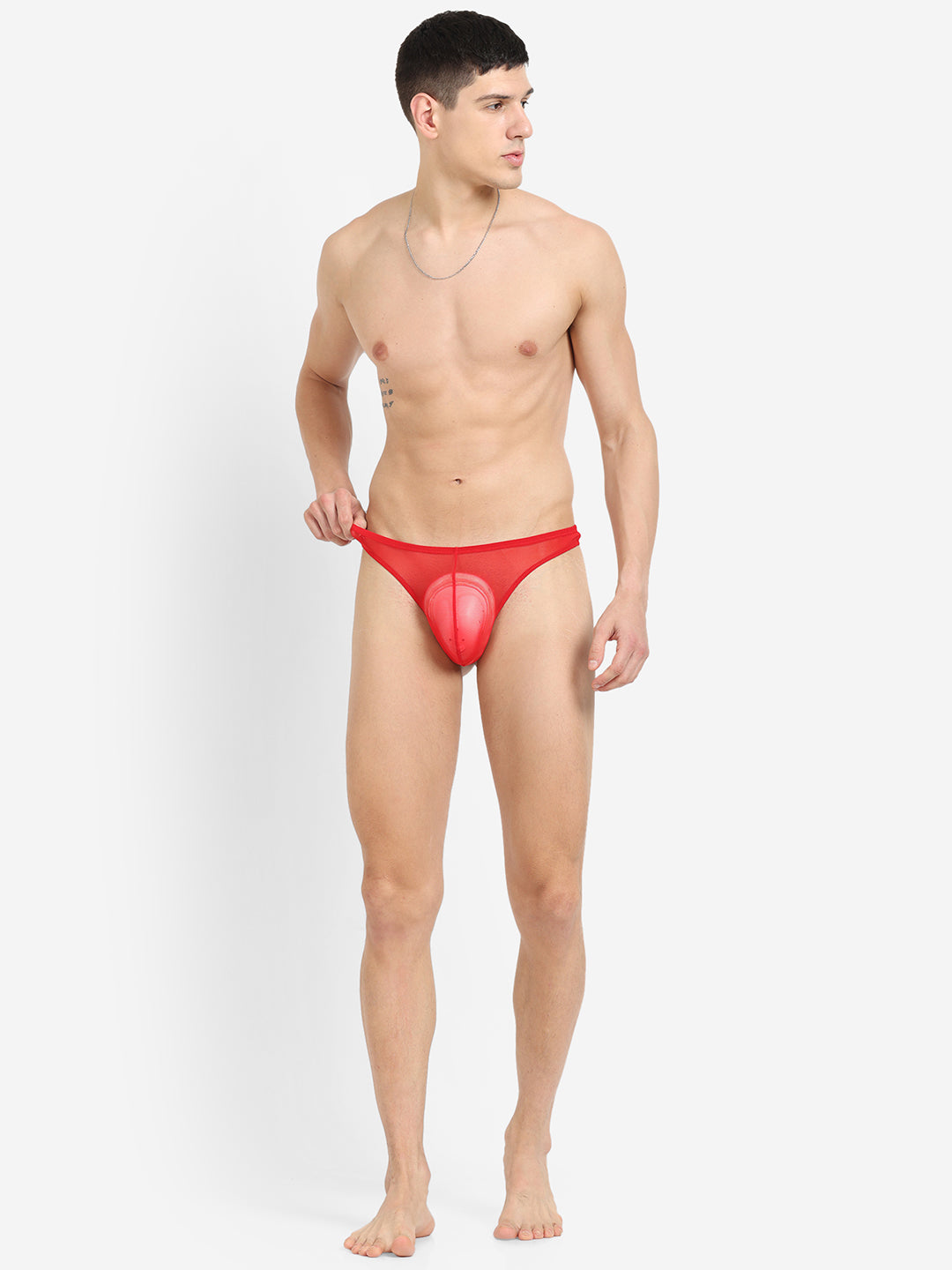 Single pack of men's premium thongs from La Intimo, featuring the Core Collection for superior comfort and style.