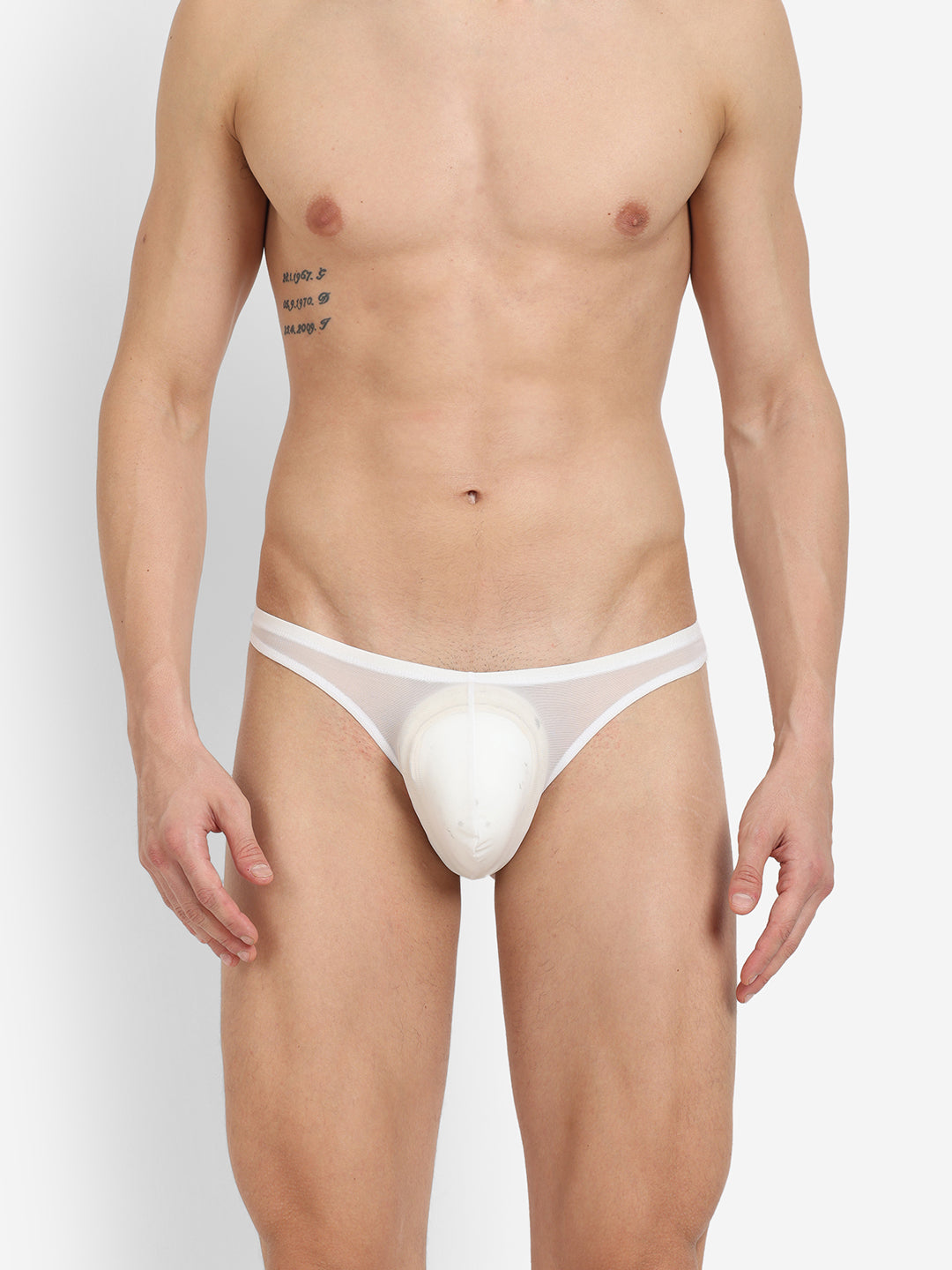 Single pack of men's premium thongs from La Intimo, featuring the Core Collection for superior comfort and style.