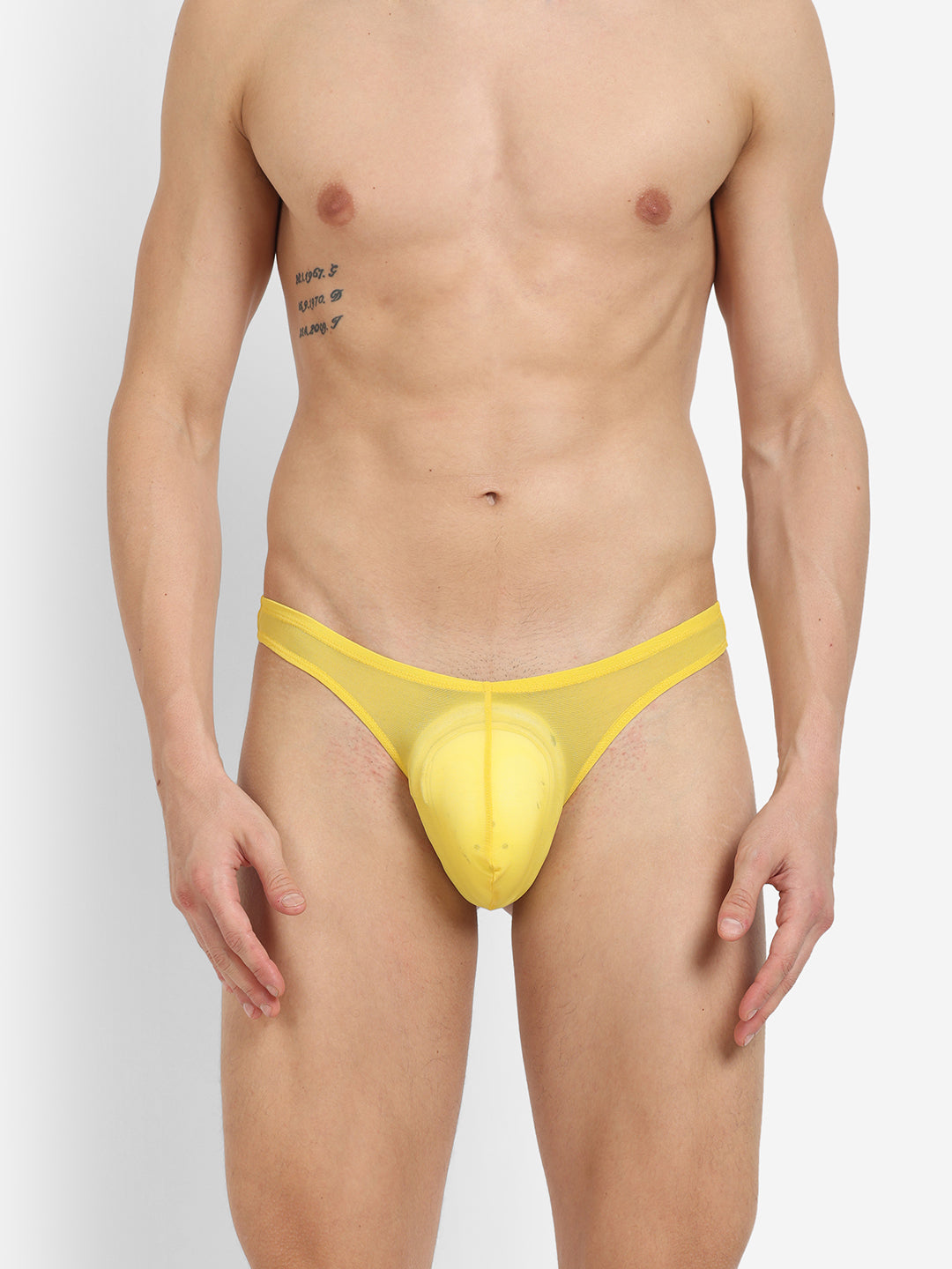 Single pack of men's premium thongs from La Intimo, featuring the Core Collection for superior comfort and style.