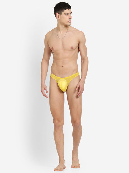 Single pack of men's premium thongs from La Intimo, featuring the Core Collection for superior comfort and style.