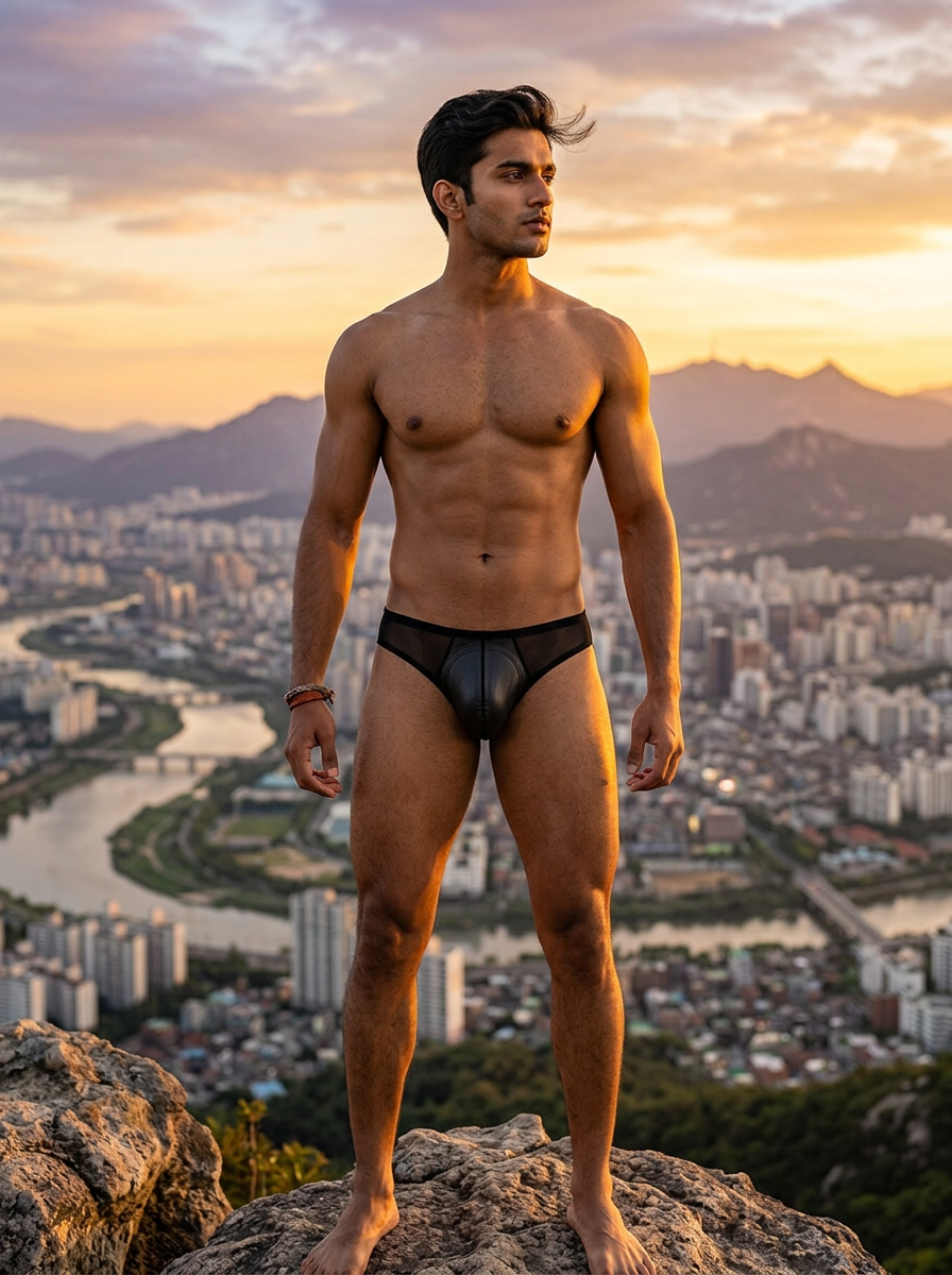 Nylon Mesh Thongs - Comfy