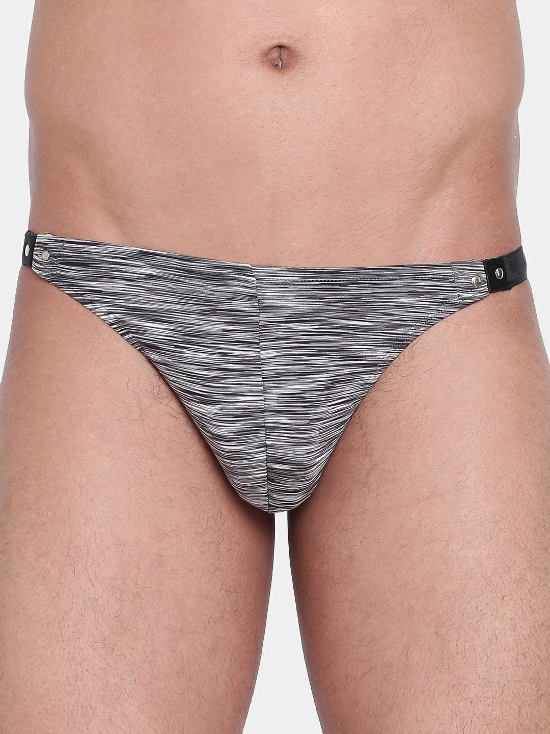 Single pack of men's premium thongs from La Intimo, featuring the Liquidate Collection for ultimate comfort and style.