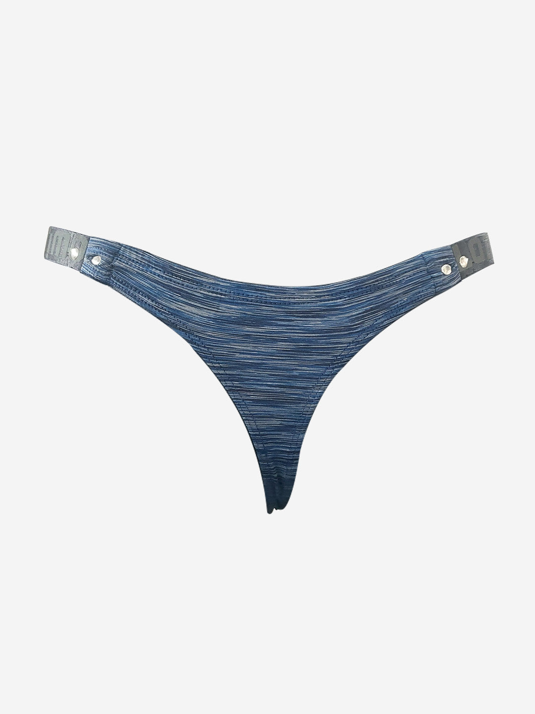 Single pack of men's premium thongs from La Intimo, featuring the Liquidate Collection for ultimate comfort and style.