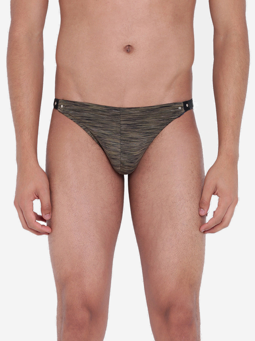 Single pack of men's premium thongs from La Intimo, featuring the Liquidate Collection for ultimate comfort and style.