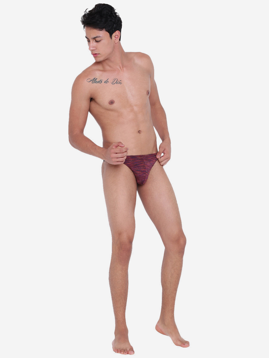 Single pack of men's premium thongs from La Intimo, featuring the Liquidate Collection for ultimate comfort and style.