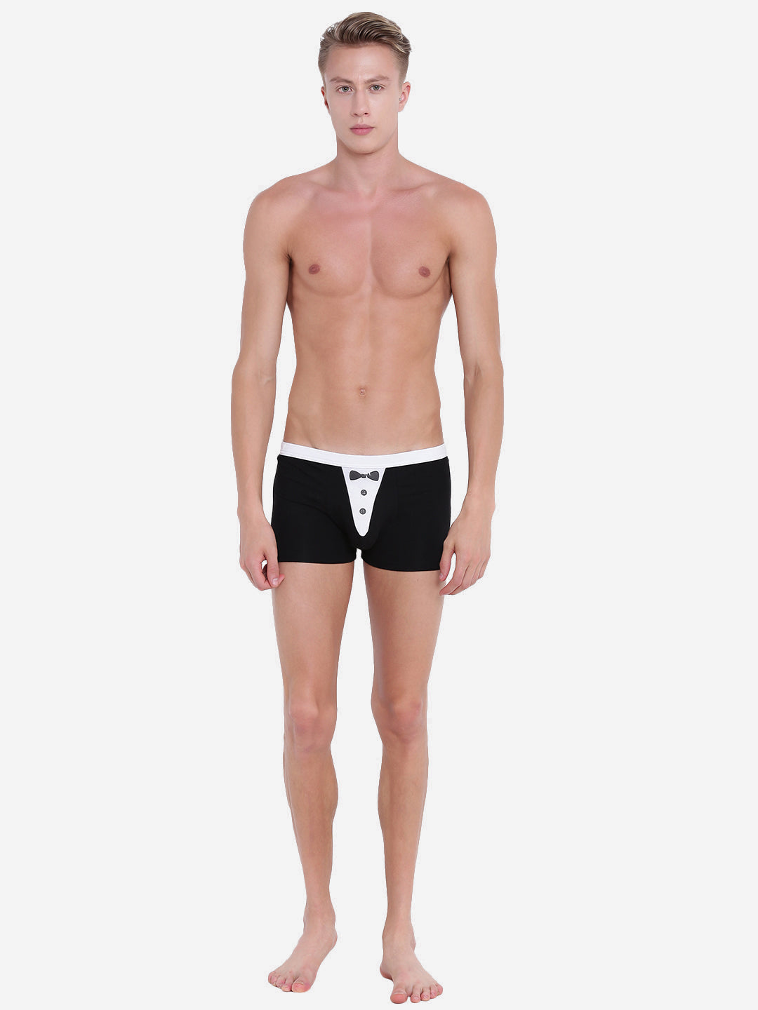 Single pack of men's premium trunks from La Intimo, featuring the Liquidate Collection for luxurious comfort and style.