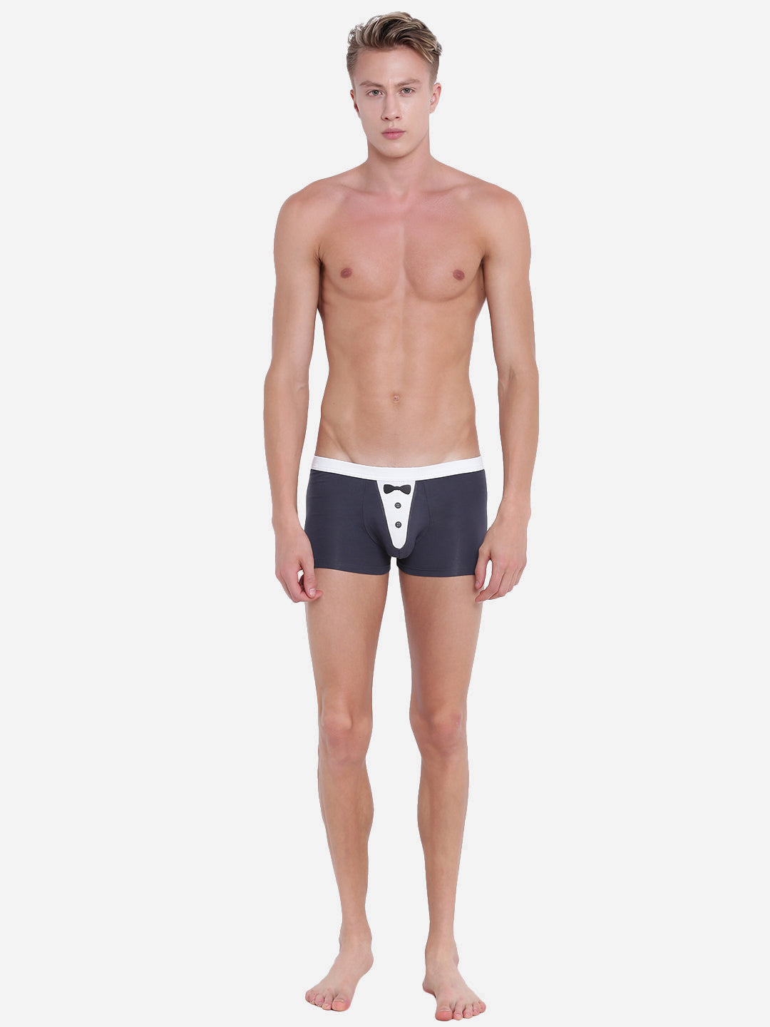 Single pack of men's premium trunks from La Intimo, featuring the Liquidate Collection for luxurious comfort and style.