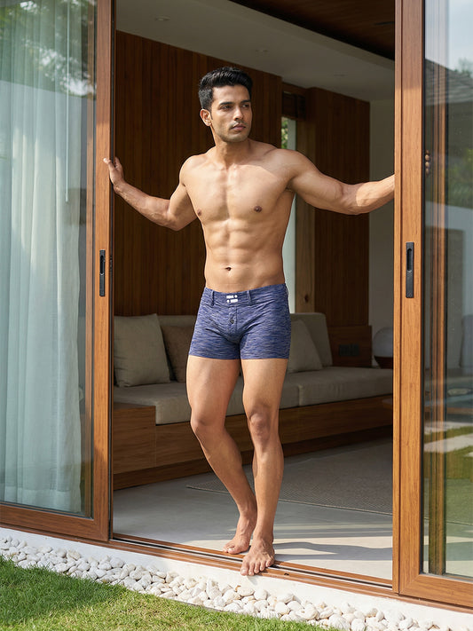 Cotton Trunks Shorts Style front open