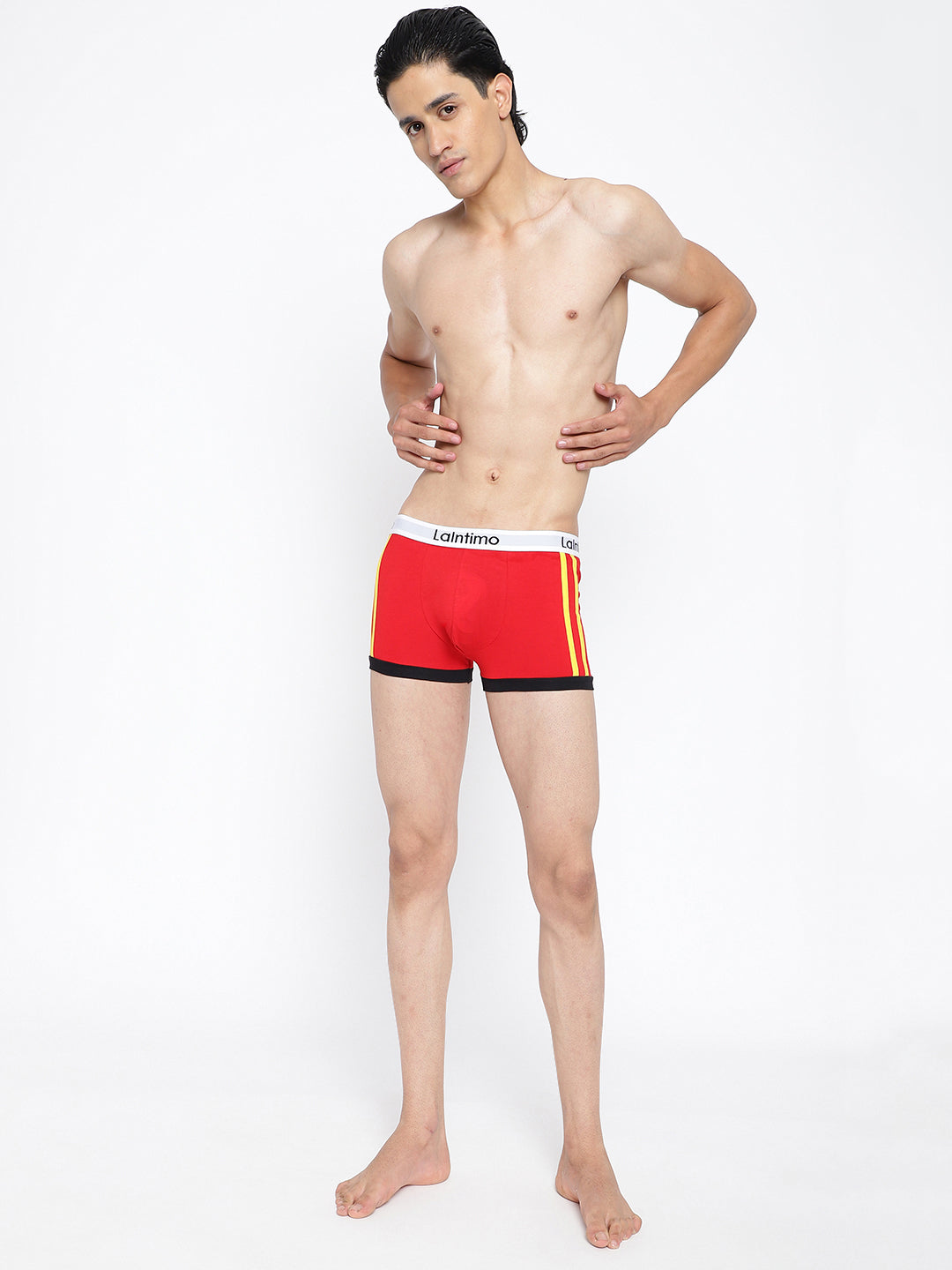 Single pack of men's trunks from La Intimo, featuring a standard core design for everyday comfort and durability.