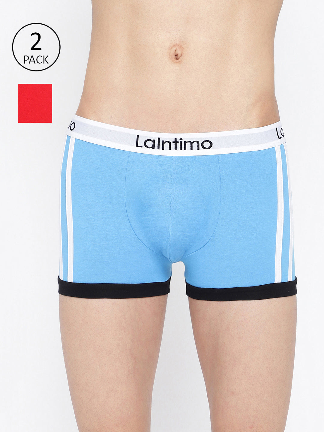 Pack of 2 men's trunks from La Intimo, featuring a standard core design for comfort and everyday wear.