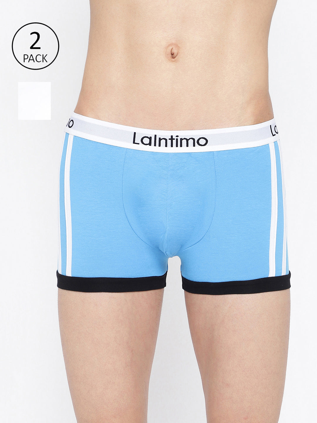 Pack of 2 men's trunks from La Intimo, featuring a standard core design for comfort and everyday wear.