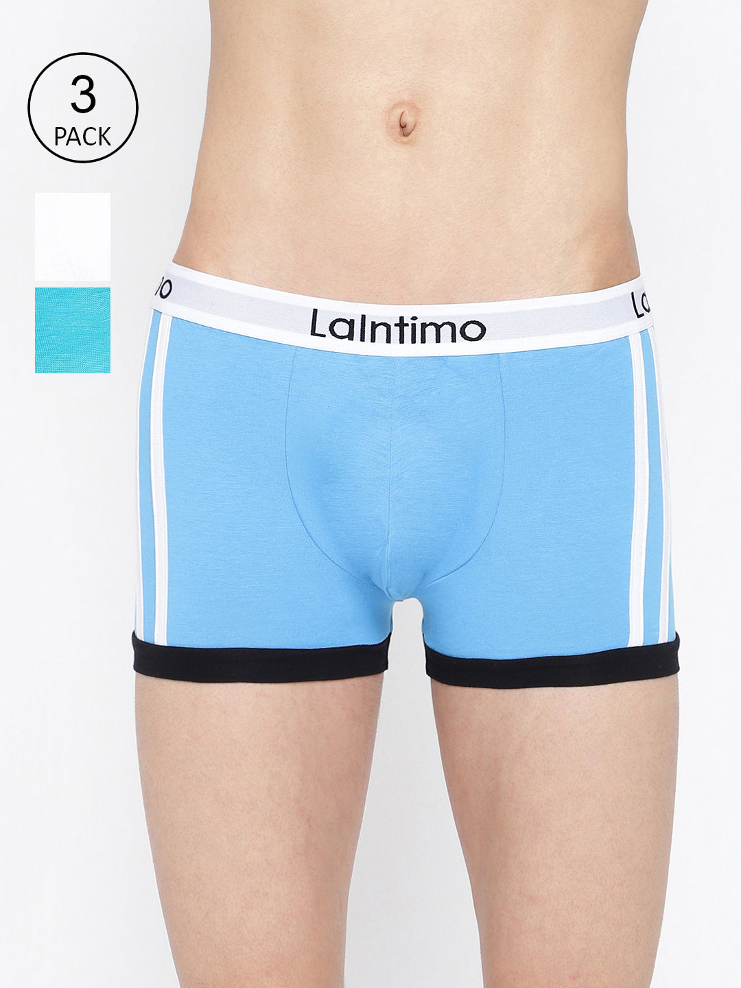 Men’s standard core innerwear by La Intimo – comfortable trunks in a pack of 6, designed for all-day comfort.