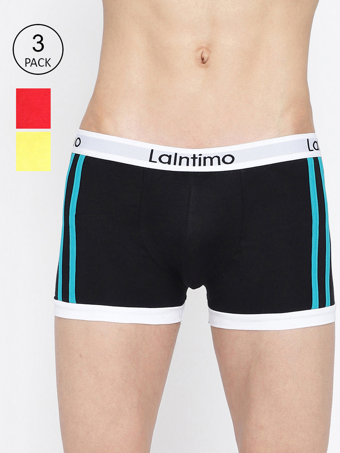 Men’s standard core innerwear by La Intimo – comfortable trunks in a pack of 6, designed for all-day comfort.