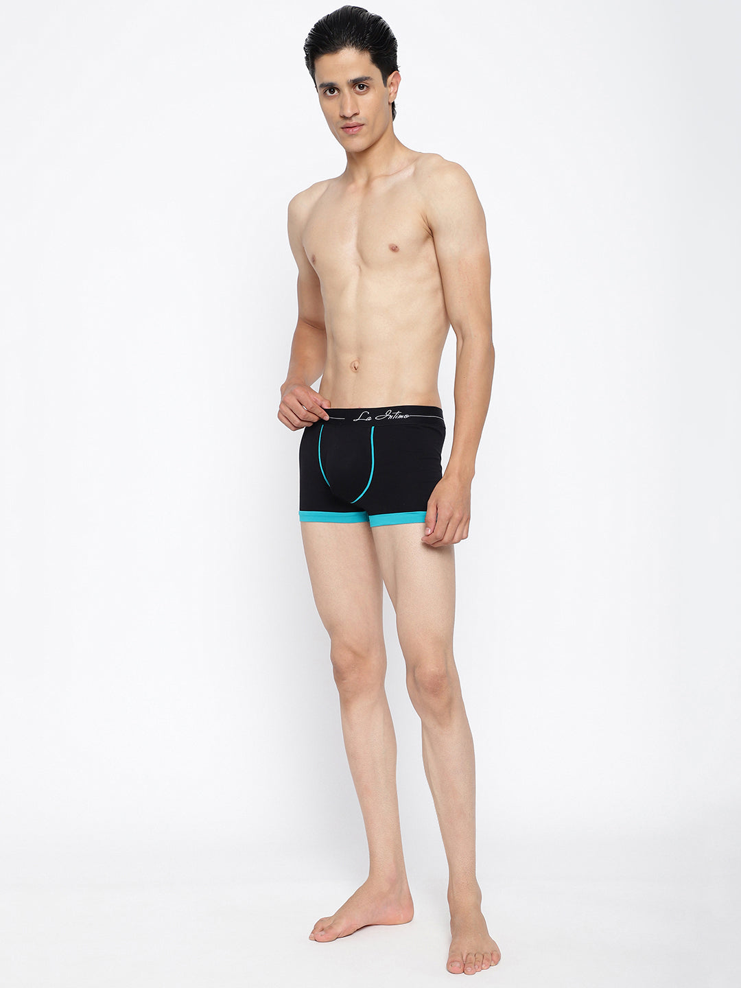 Men’s standard core innerwear by La Intimo – comfortable trunks in a single pack, designed for all-day comfort.