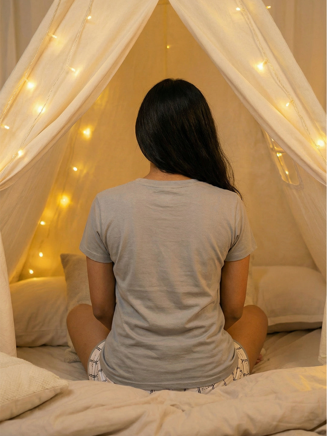 Modal Printed Shorts and T-Shirt Nightsuit