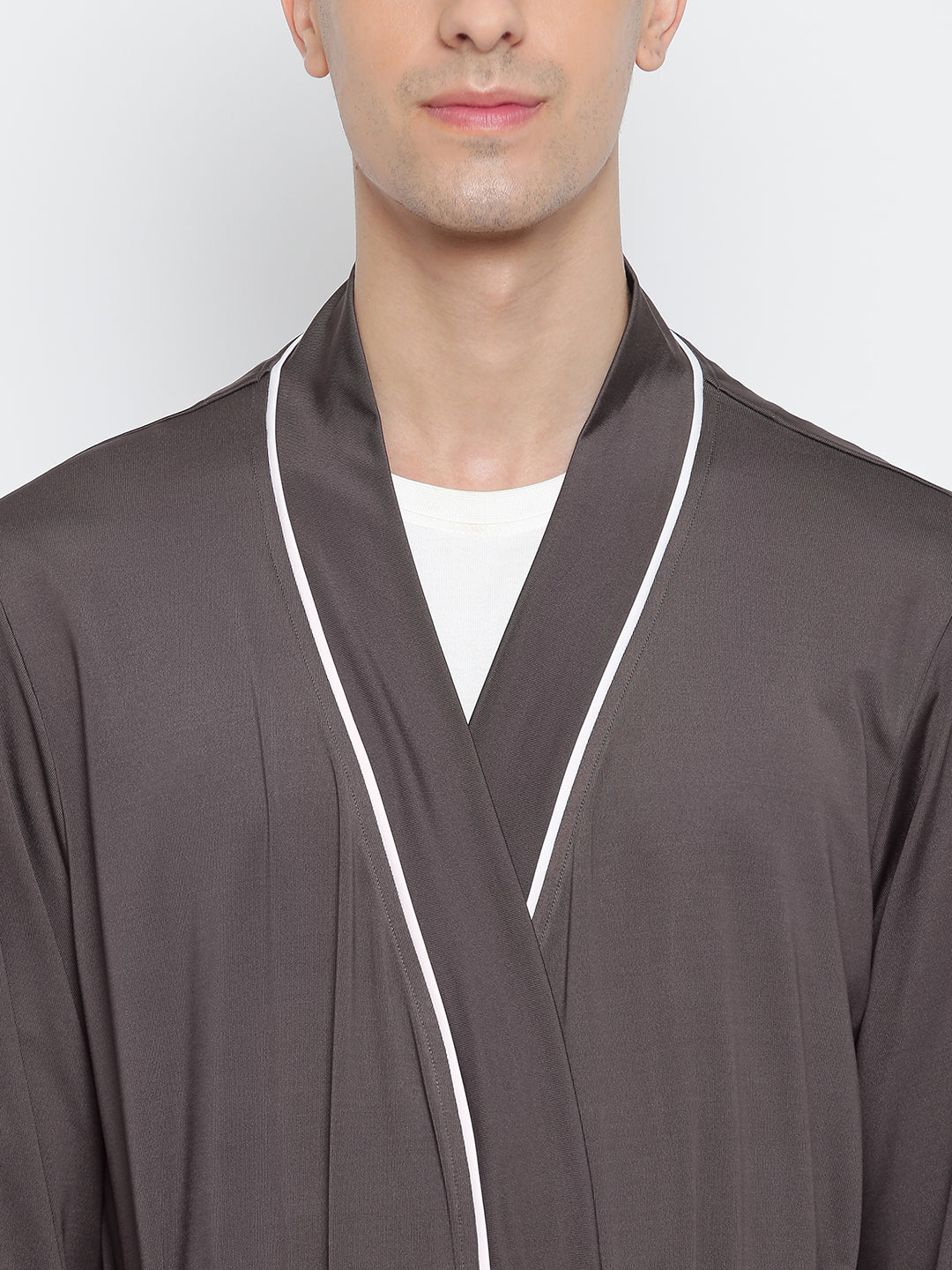 Active Micro Solid Plush Luxury Robe