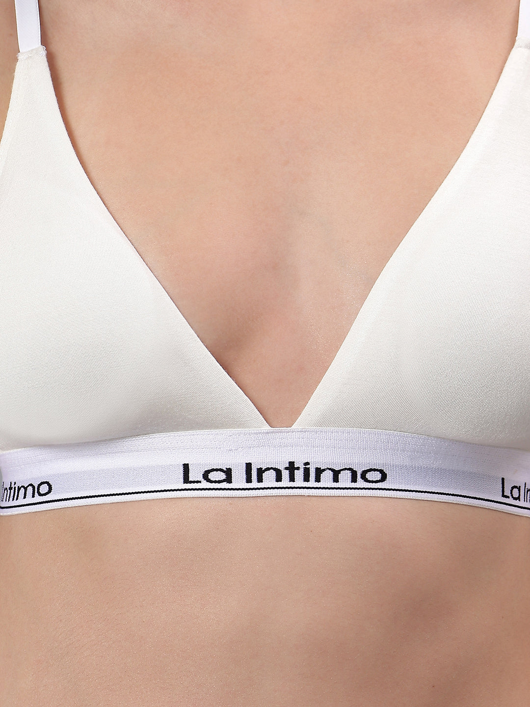 Luxury women's bralette from La Intimo in a single pack, offering comfort, style, and a perfect fit.