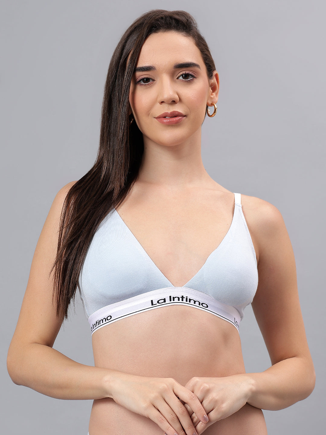 Luxury women's bralette from La Intimo in a single pack, offering comfort, style, and a perfect fit.