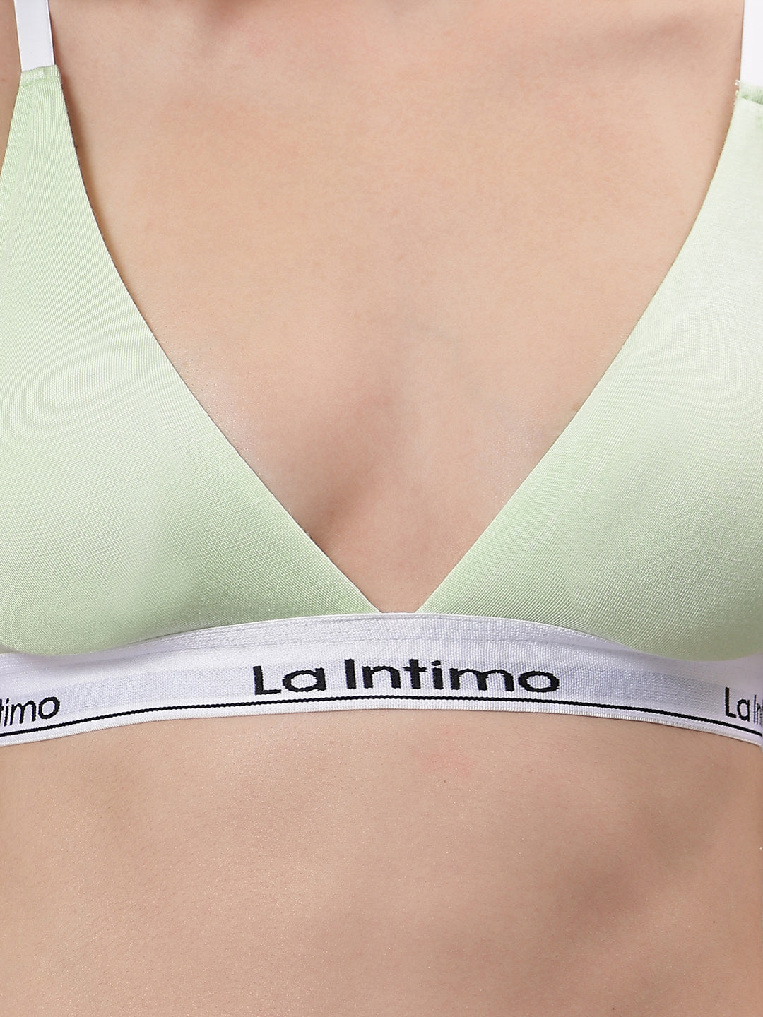 Luxury women's bralette from La Intimo in a single pack, offering comfort, style, and a perfect fit.