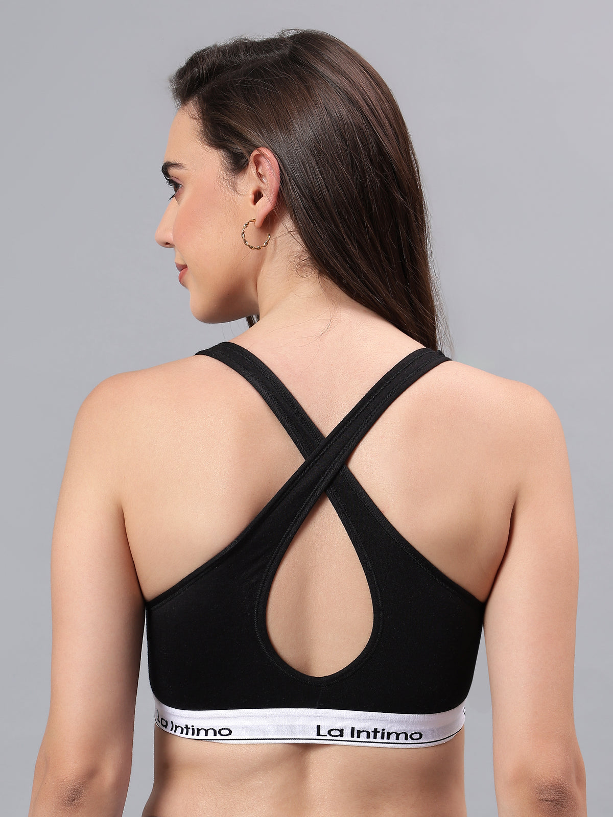 La Intimo Butter Bevy Women’s Sports Bra and Full Brief Combo Set – Pack of 2 in ultra-soft fabric for everyday comfort and support