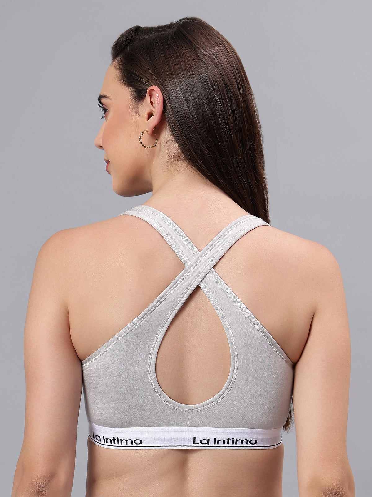 La Intimo Butter Bevy Women’s Sports Bra and Full Brief Combo Set – Pack of 2 in ultra-soft fabric for everyday comfort and support