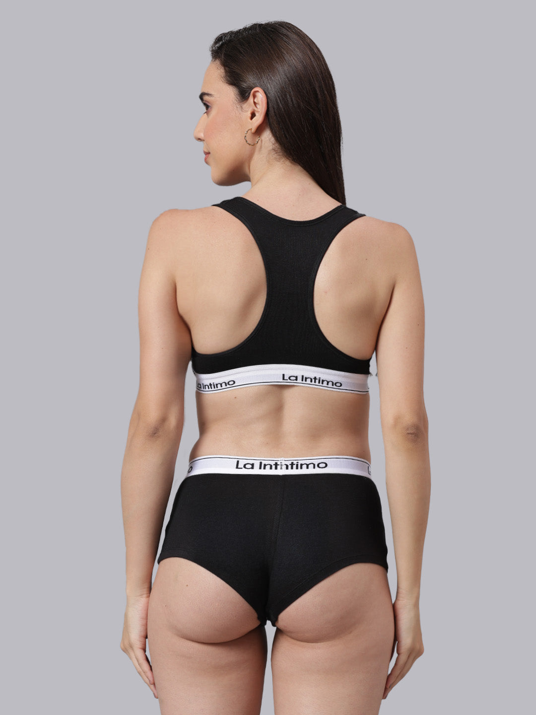 La Intimo Butter Bevy Women’s T-Shirt Bra and Boyshort Set – Combo Set in breathable, soft-touch fabric for luxury comfort and smooth daily wear