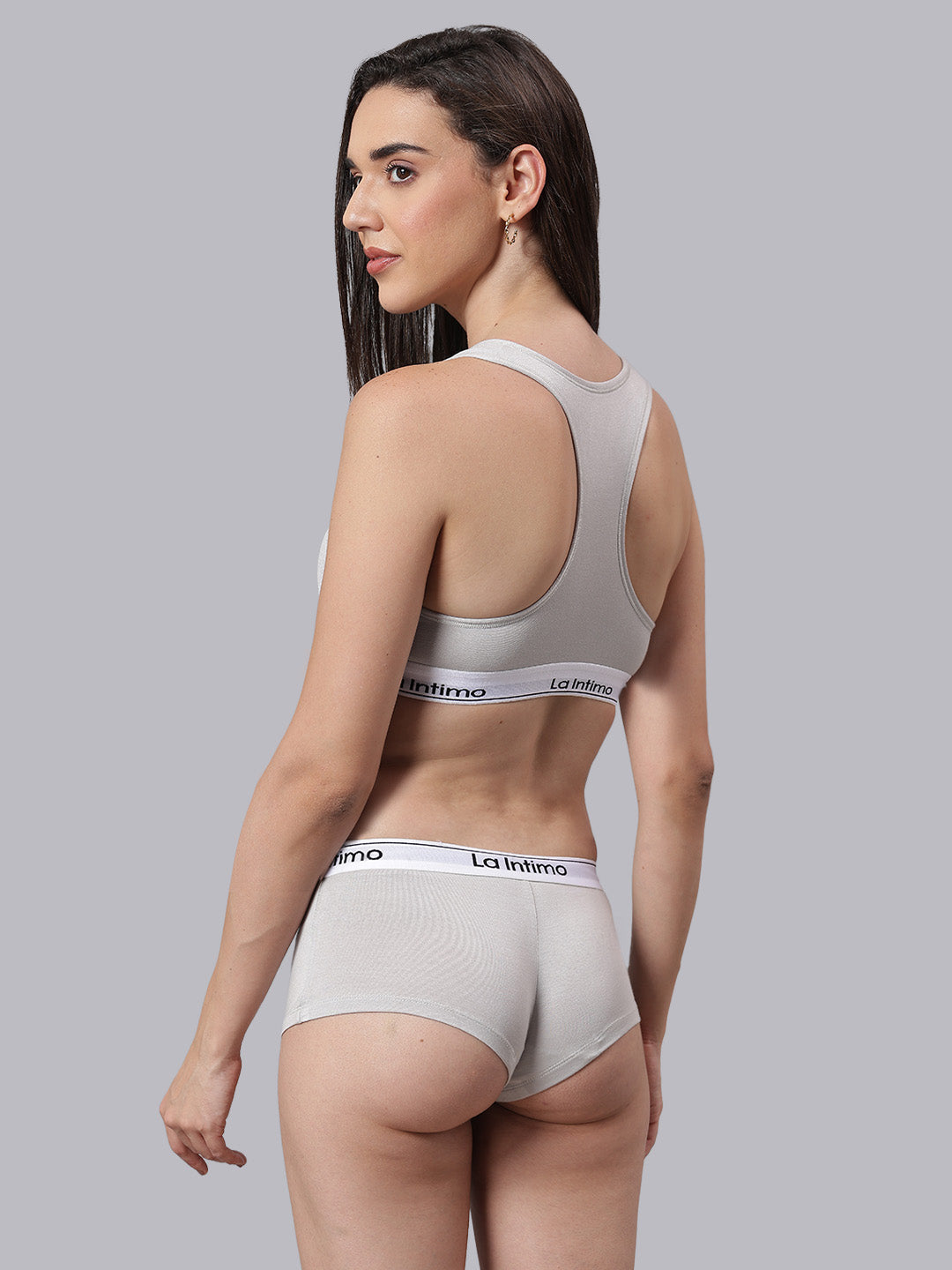 La Intimo Butter Bevy Women’s T-Shirt Bra and Boyshort Set – Combo Set in breathable, soft-touch fabric for luxury comfort and smooth daily wear