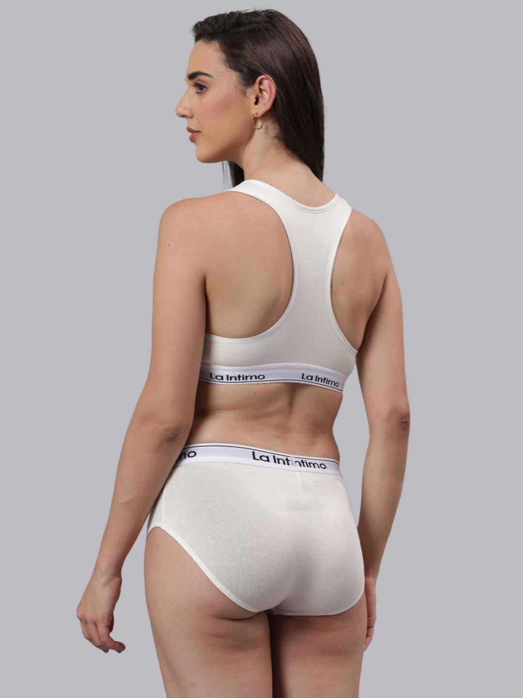 La Intimo Butter Bevy Women’s T-Shirt Bra and Hipster Set – Combo Set in ultra-soft, breathable fabric for luxurious, no-mark comfort and all-day wearability