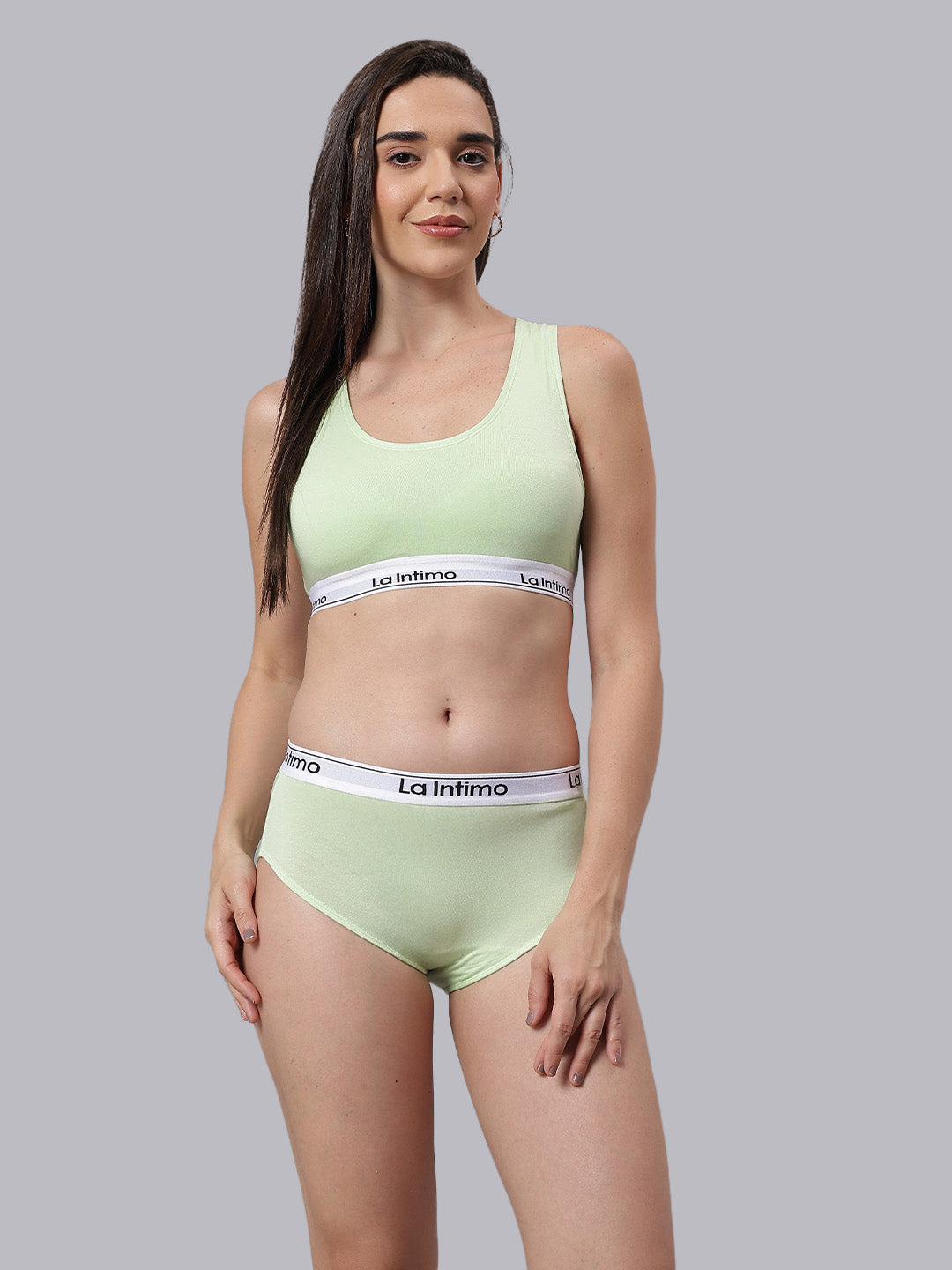 La Intimo Butter Bevy Women’s T-Shirt Bra and Hipster Set – Combo Set in ultra-soft, breathable fabric for luxurious, no-mark comfort and all-day wearability