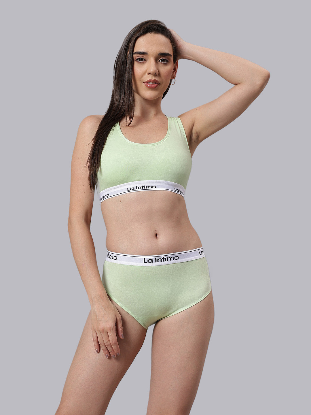 La Intimo Butter Bevy Women’s T-Shirt Bra and Hipster Set – Combo Set in ultra-soft, breathable fabric for luxurious, no-mark comfort and all-day wearability