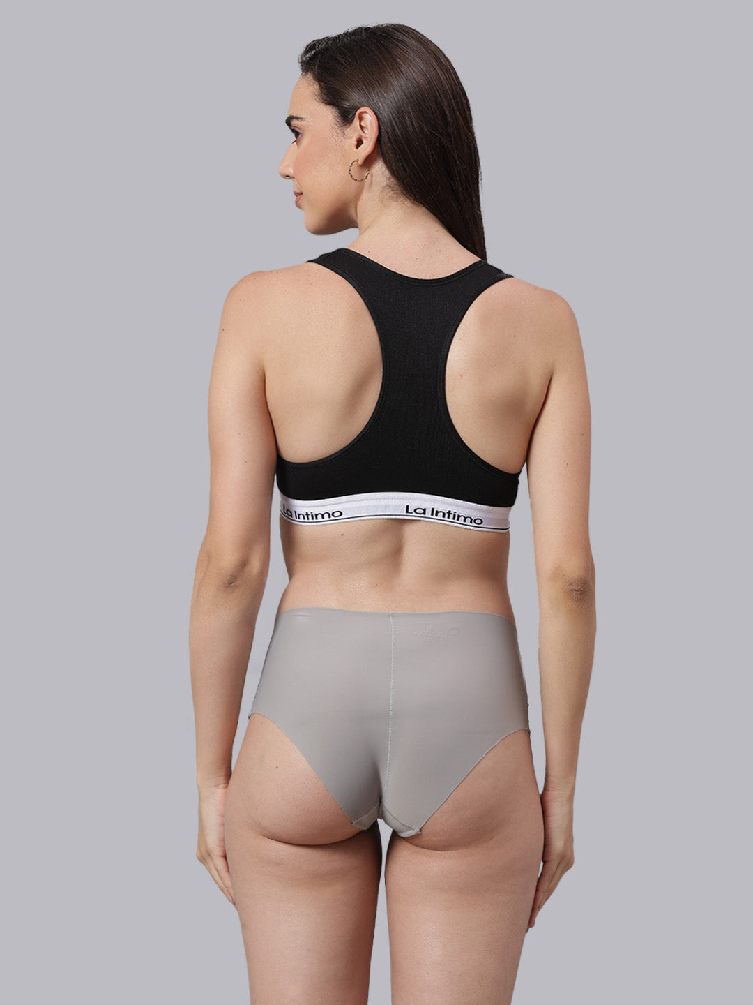 La Intimo Barely There Women’s T-Shirt Bra & Semi-Seamless Panty Set – Combo Set in ultra-soft, skin-friendly fabric for invisible, everyday luxury comfort