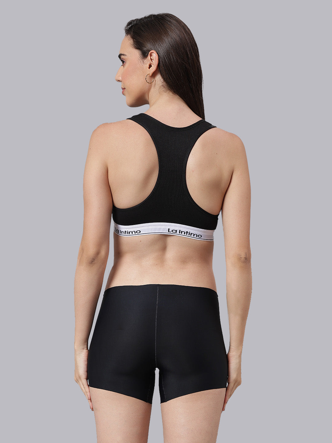 La Intimo Barely There Women’s T-Shirt Bra & Semi-Seamless Lingerie Set – Combo Set in breathable, no-mark fabric for luxury comfort and invisible fit