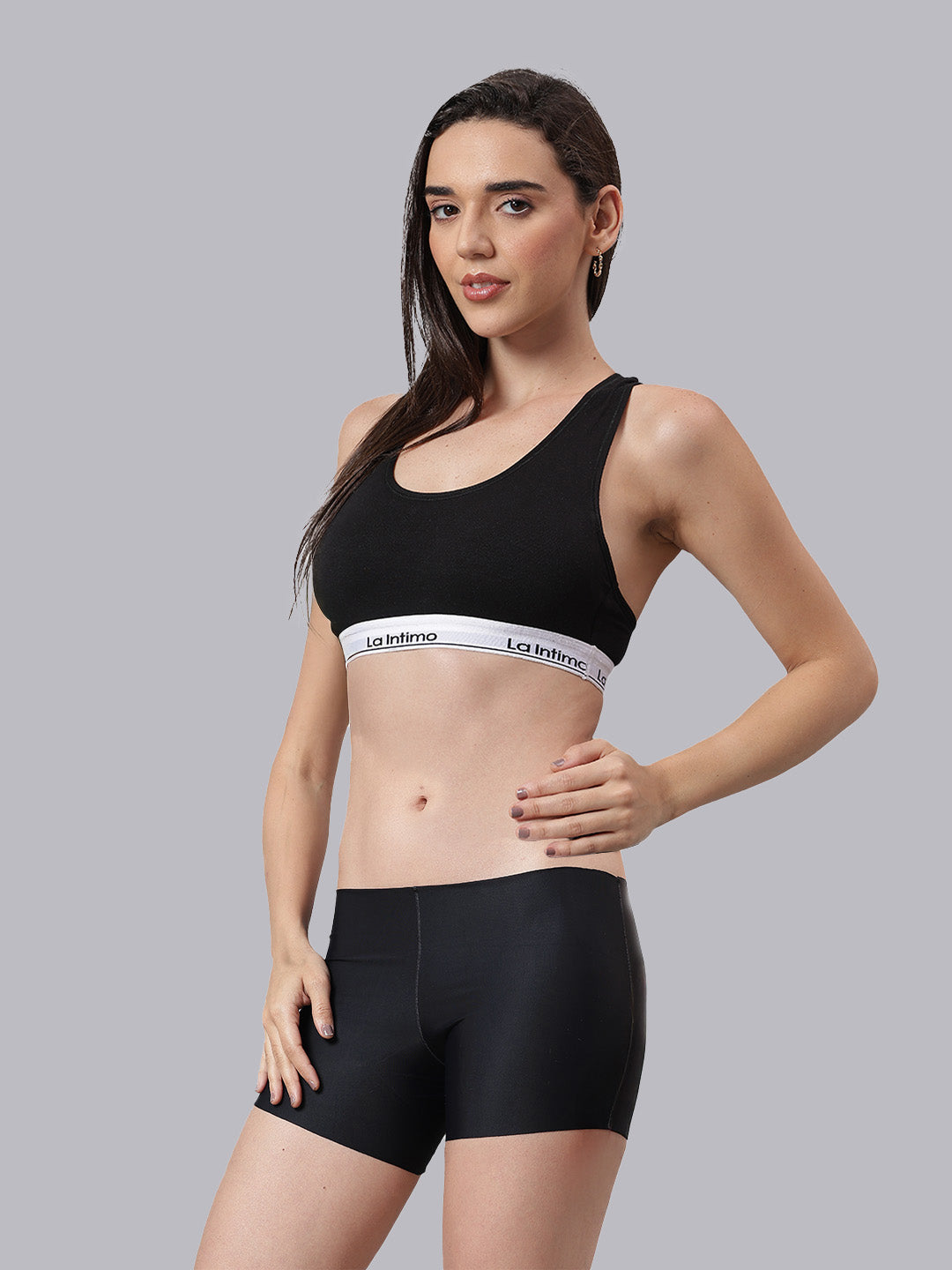 La Intimo Barely There Women’s T-Shirt Bra & Semi-Seamless Lingerie Set – Combo Set in breathable, no-mark fabric for luxury comfort and invisible fit