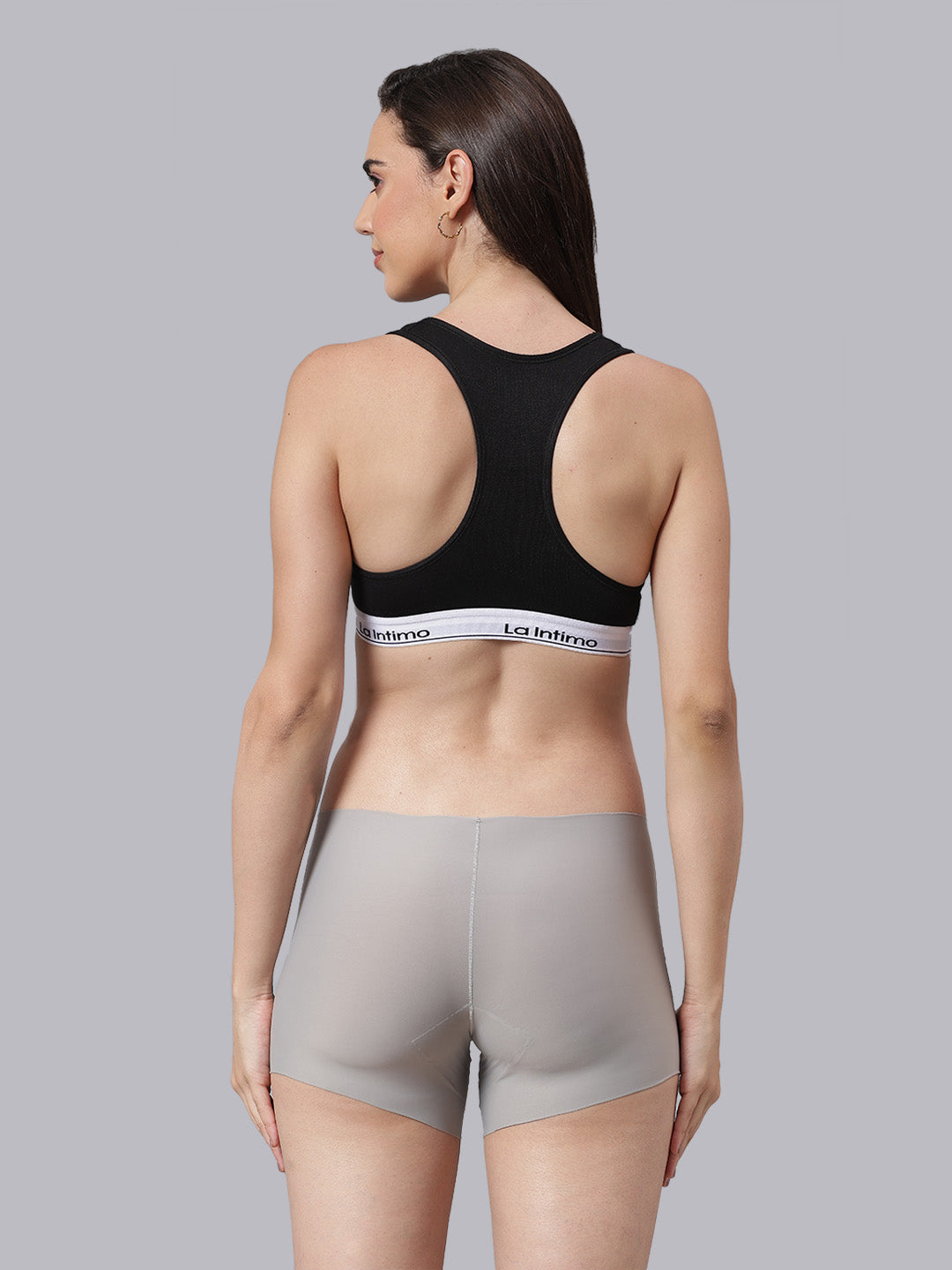 La Intimo Barely There Women’s T-Shirt Bra & Semi-Seamless Lingerie Set – Combo Set in breathable, no-mark fabric for luxury comfort and invisible fit