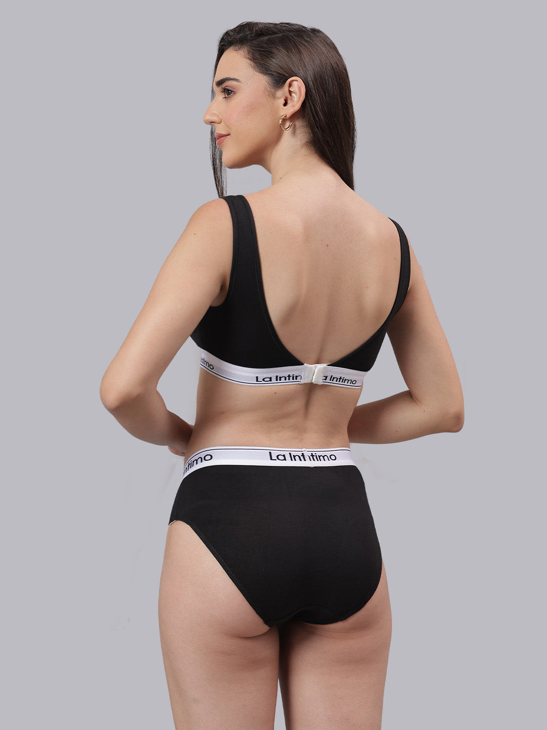 La Intimo Butter Bevy Women’s Sports Bra and Brief Lingerie Set – Combo Set in ultra-soft, breathable fabric for all-day comfort and active lifestyle support