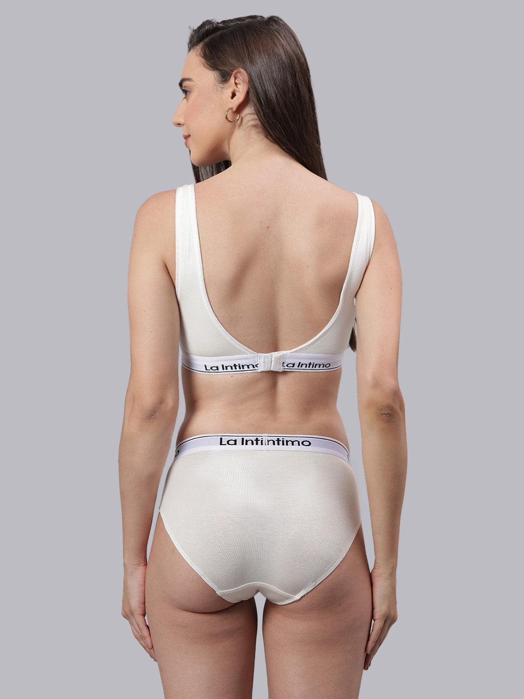 La Intimo Butter Bevy Women’s Sports Bra and Brief Lingerie Set – Combo Set in ultra-soft, breathable fabric for all-day comfort and active lifestyle support