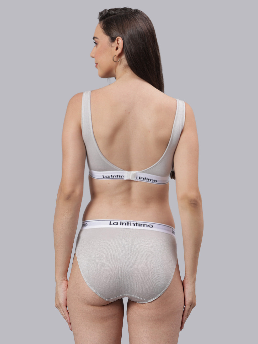 La Intimo Butter Bevy Women’s Sports Bra and Brief Lingerie Set – Combo Set in ultra-soft, breathable fabric for all-day comfort and active lifestyle support