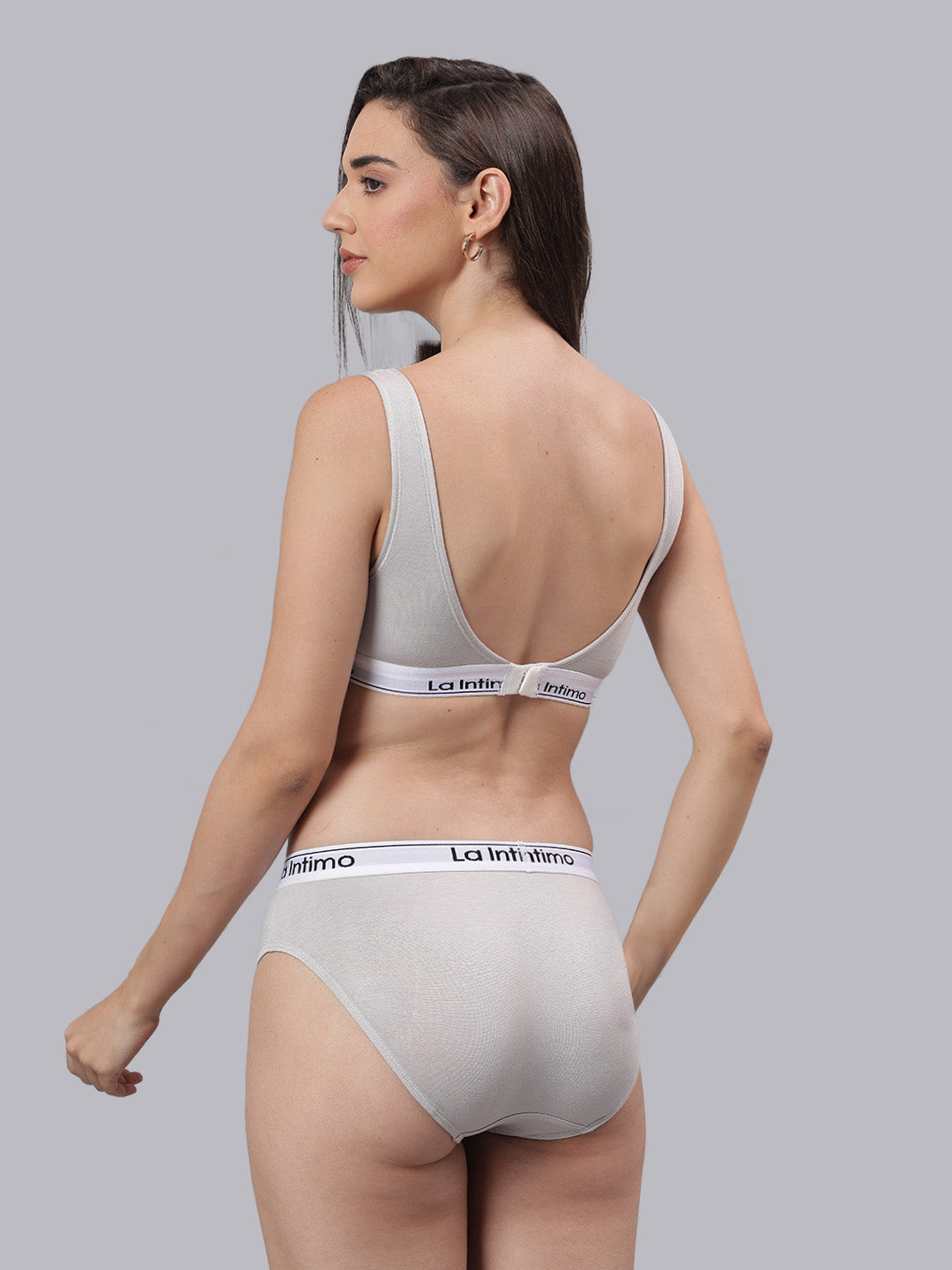 La Intimo Butter Bevy Women’s Sports Bra and Brief Lingerie Set – Combo Set in ultra-soft, breathable fabric for all-day comfort and active lifestyle support