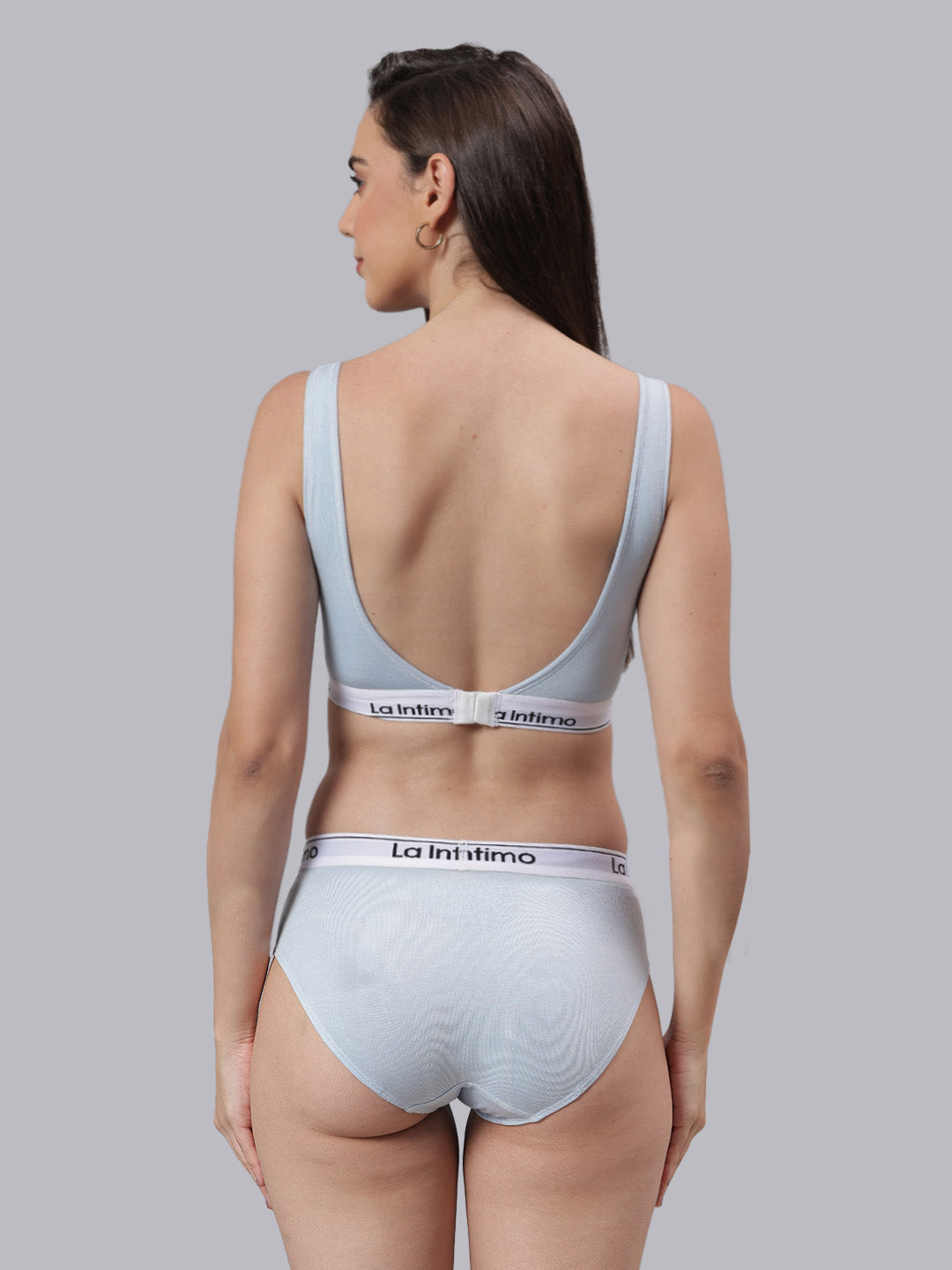 La Intimo Butter Bevy Women’s Sports Bra and Brief Lingerie Set – Combo Set in ultra-soft, breathable fabric for all-day comfort and active lifestyle support