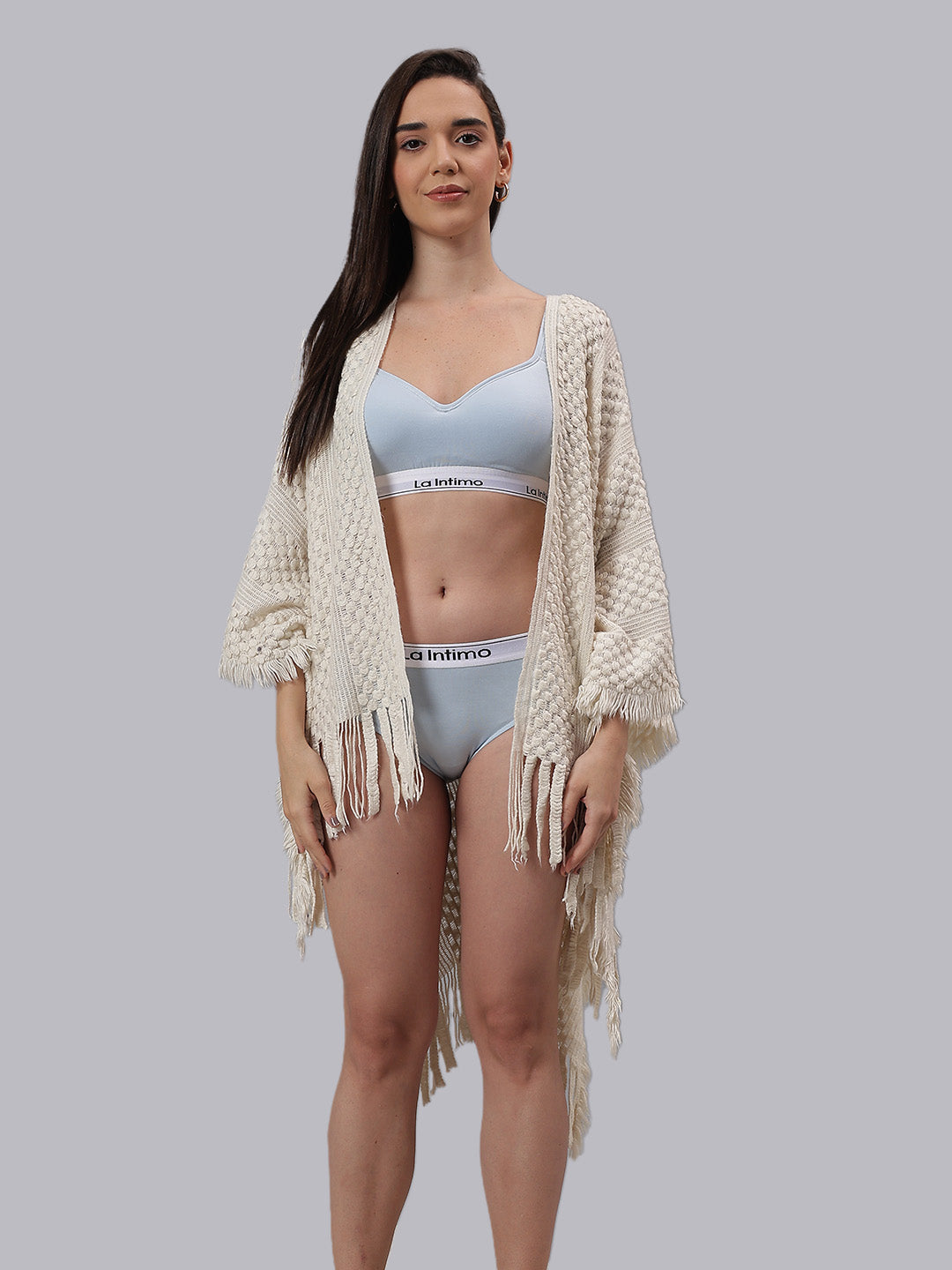 La Intimo Butter Bevy Women’s Sports Bra and Bikini Brief Lingerie Set – Combo Set in soft, breathable fabric for seamless fit and all-day luxury comfort