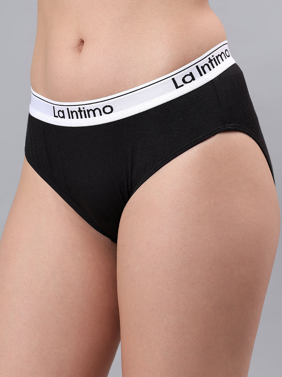 Luxury women's bikini brief panty from La Intimo in a single pack, offering premium comfort and stylish design.