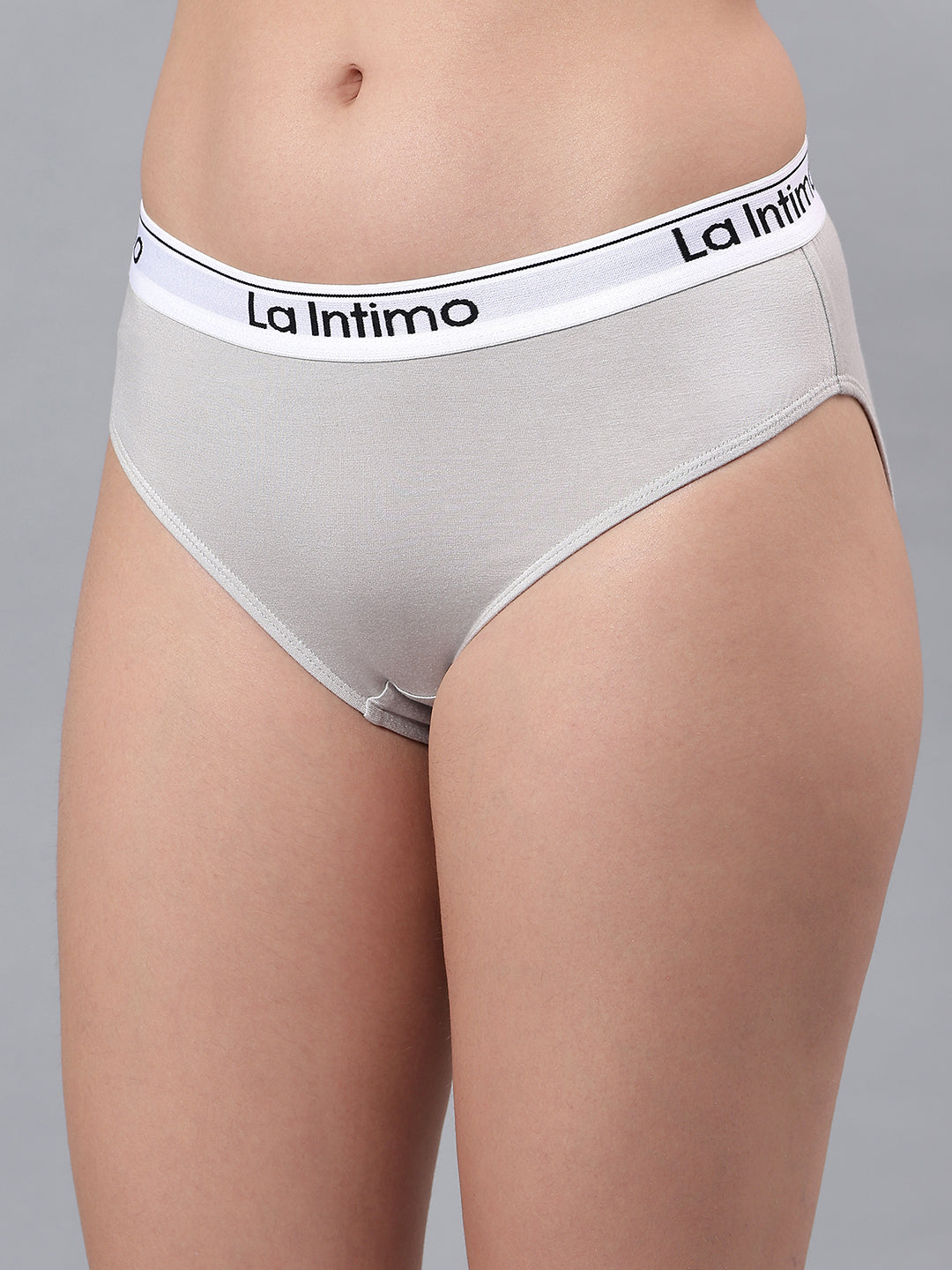 Luxury women's bikini brief panty from La Intimo in a single pack, offering premium comfort and stylish design.