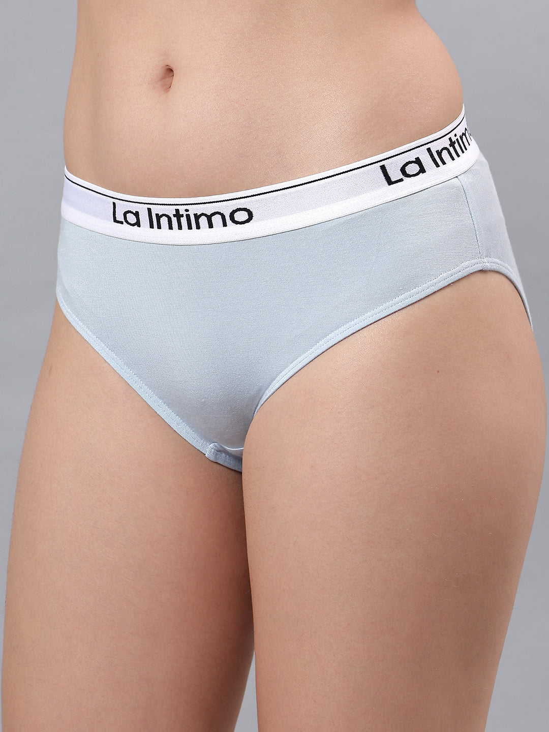 Luxury women's bikini brief panty from La Intimo in a single pack, offering premium comfort and stylish design.