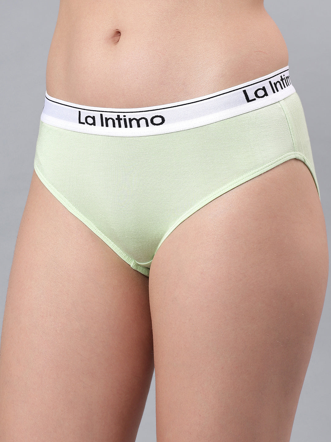 Luxury women's bikini brief panty from La Intimo in a single pack, offering premium comfort and stylish design.