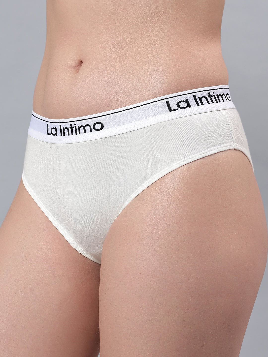 Luxury women's briefs panty from La Intimo in a single pack, offering premium quality fabric and comfort.