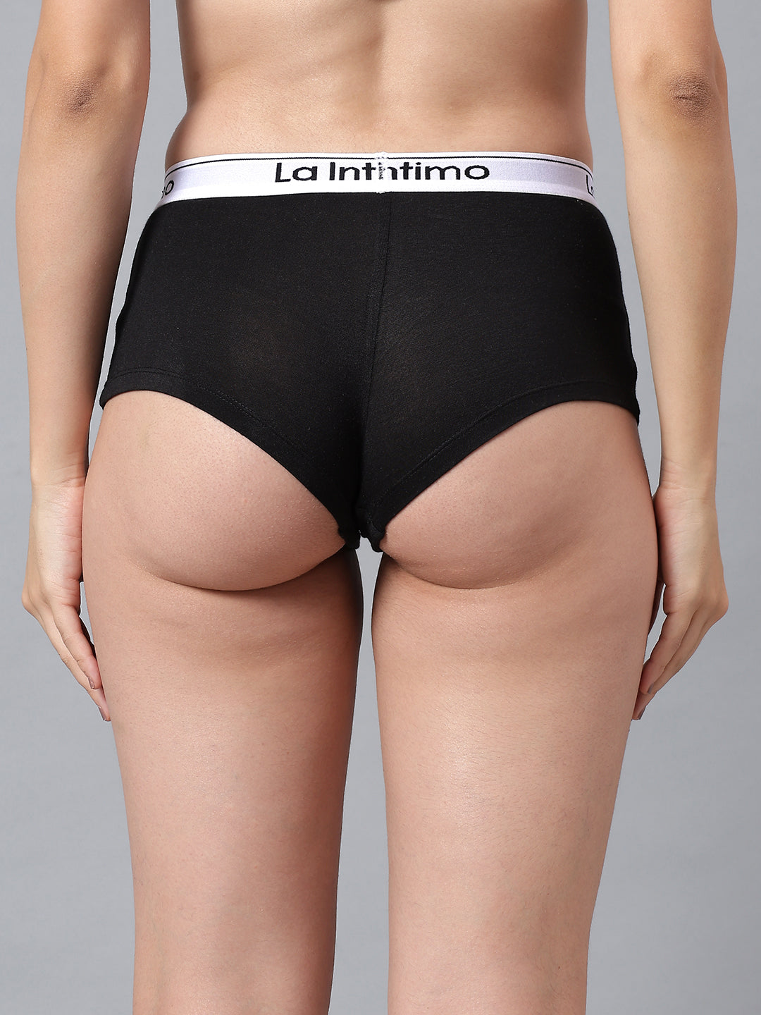 Luxury women's boyshort panty from La Intimo in a single pack, offering comfort and premium quality fabric.